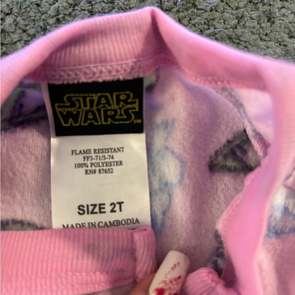 Star Wars Pink Toddler Outfit - Picture 4 of 4